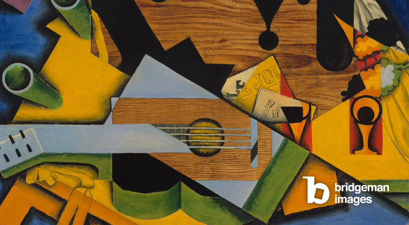 Juan Gris, Still Life with a Guitar : an example of cubism art