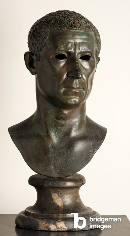 Busto di Lucio Calpurnio Pisone (bronzo)