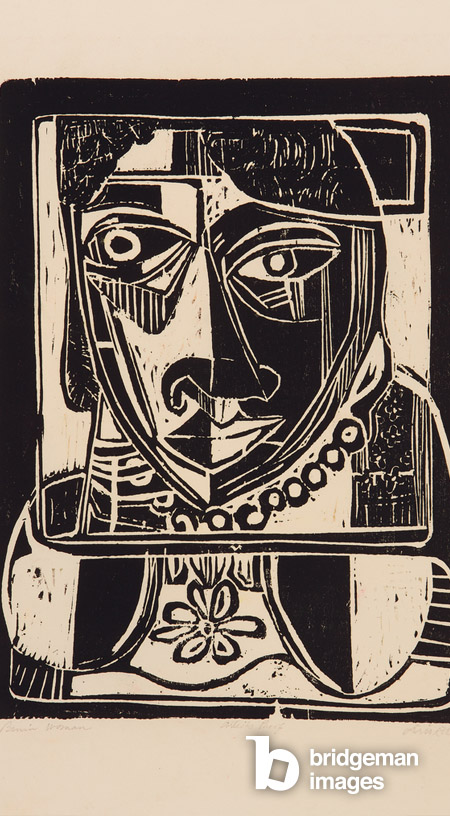 Donna del Benin, 1971 (xilografia) rivoluzione di harlem