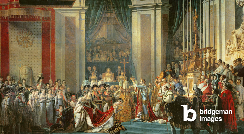 dipinto neoclassico incoronazione di Napoleone