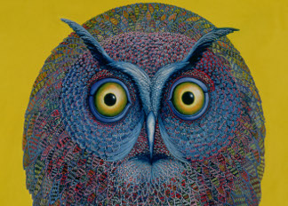 Long-eared Owl, 1996, Tamas Galambos (Contemporary Artist) / Private Collection
